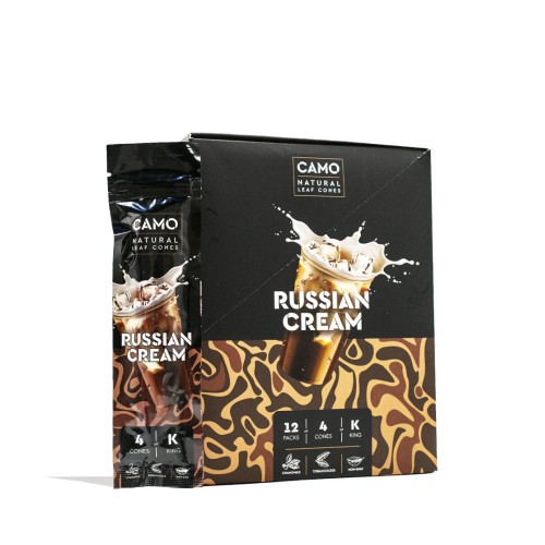 CAMO CONES KING SIZE- RUSSIAN CREAM