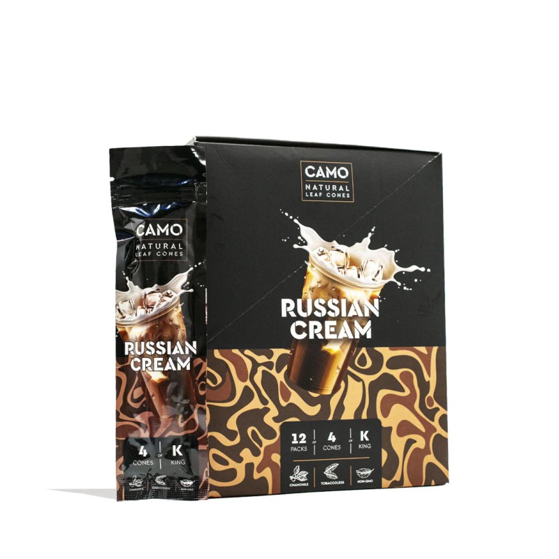 CAMO CONES KING SIZE- RUSSIAN CREAM