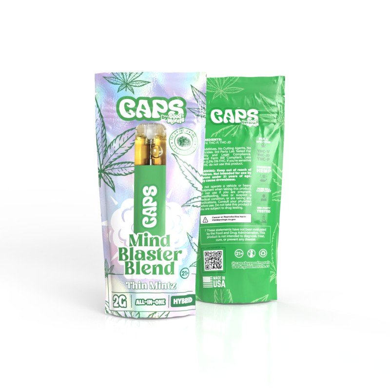CAPS MIND BLASTER BLEND ALL IN ONE 2G- THIN MINTZ (H)