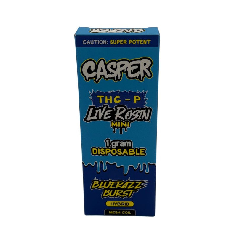 CASPER 1GM THC-P MINI DISPO- BLUE RAZZ BURST (H)