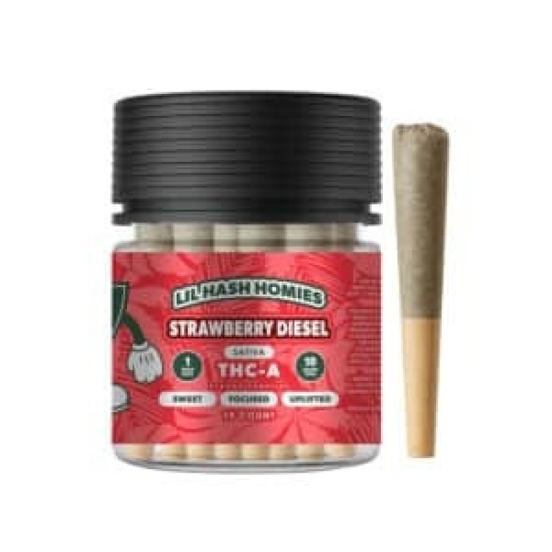 CASPER THC-A HASH HOLES SINGLES 2.2G- STRAWBERRY COUGH (S)