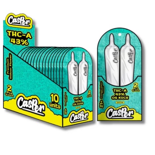 CASPER THC-A PREROLL 2CT 1GM - OG KUSH (S)