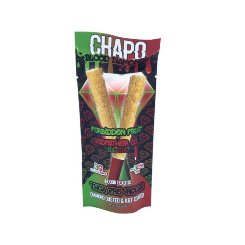 CHAPO BLOOD DIAMOND 3G DUO PREROLLS 6PK - FORBIDDEN FRUIT & GODFATHER OG
