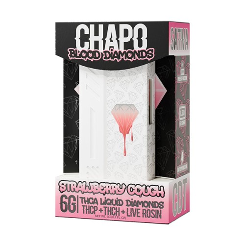 CHAPO BLOOD DIAMOND 6G THCP LIVE ROSIN DISPOSABLE - STRAWBERRY COUGH (S)