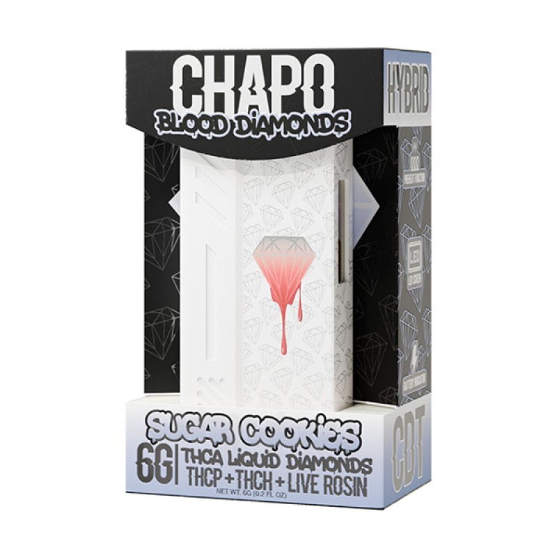 CHAPO BLOOD DIAMOND 6G THCP LIVE ROSIN DISPOSABLE - SUGAR COOKIES (H)