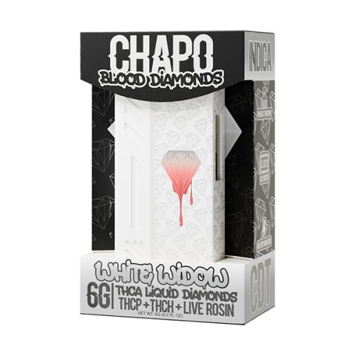 CHAPO BLOOD DIAMOND 6G THCP LIVE ROSIN DISPOSABLE - WHITE WIDOW (I)
