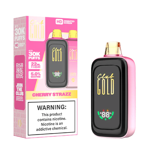 CLUB GOLD 30K- CHERRY STRAZZ