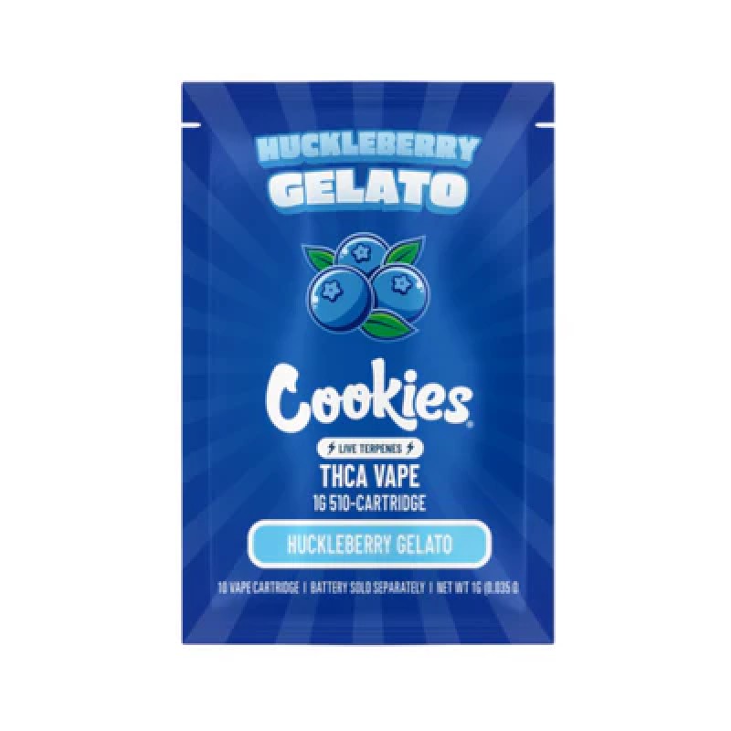 COOKIES 1G 510 THCA CARTS- HUCKLEBERRY GELATO (H)