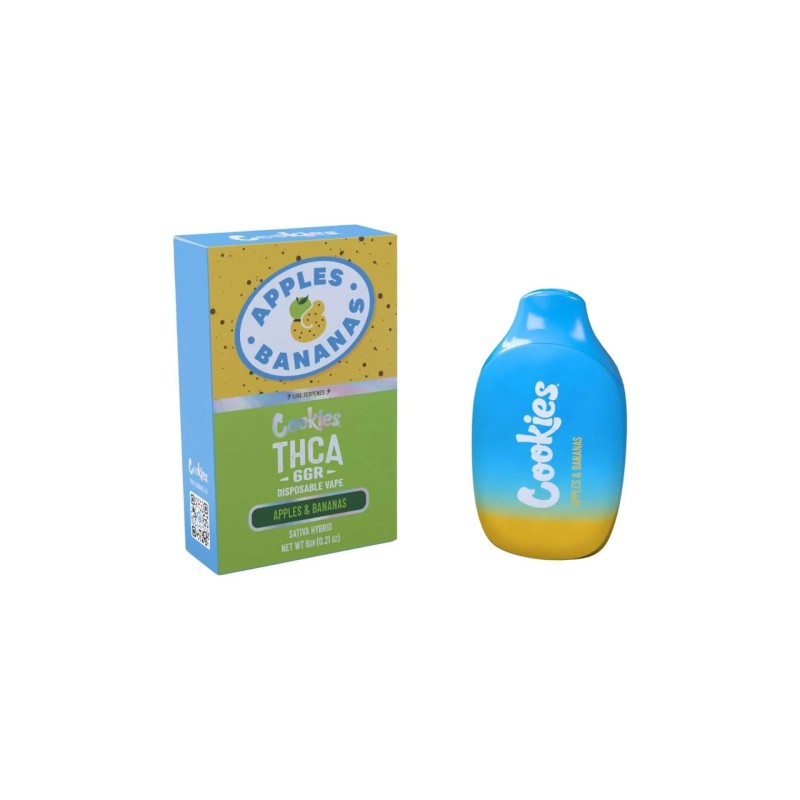 COOKIES 6G DISPO VAPE- APPLE & BANANAS (S/H)