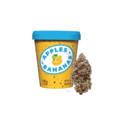 COOKIES THCA 3.5G FLOWER TUB- APPLES & BANANAS