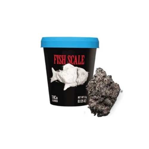 COOKIES THCA 3.5G FLOWER TUB- FISH SCALE (H)