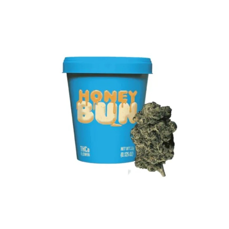 COOKIES THCA 3.5G FLOWER TUB- HONEY BUN (H)