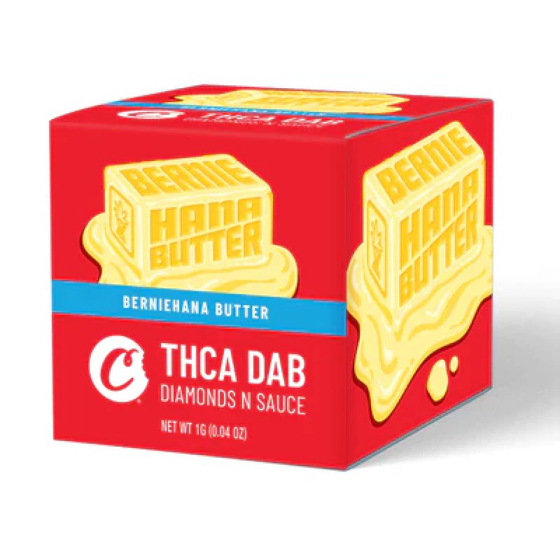 COOKIES THCA DIAMOND DAB 1G- BERNIEHANA BUTTER (I/H)