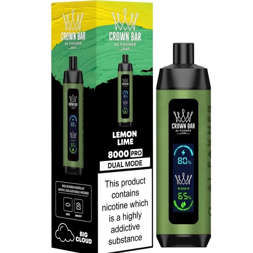 CROWN BAR 8000 PRO- LEMON LIME