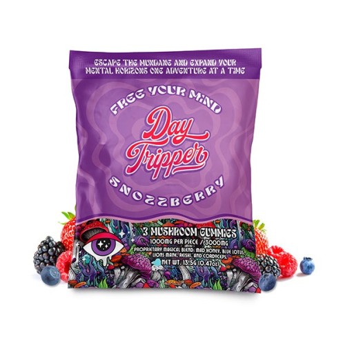 DAY TRIPPER MUSHROOM 30 GUMMIES 1 CT- SNOZZBERRY