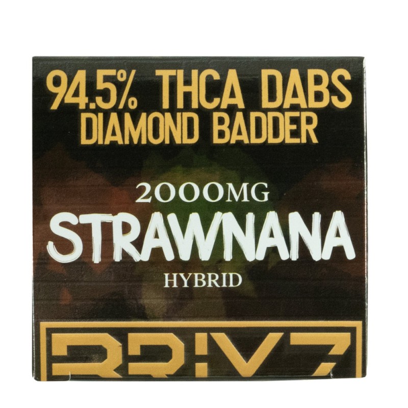 DAZED BRIXZ 2G 94.5% THC-A DAB - STRAWNANA (H)