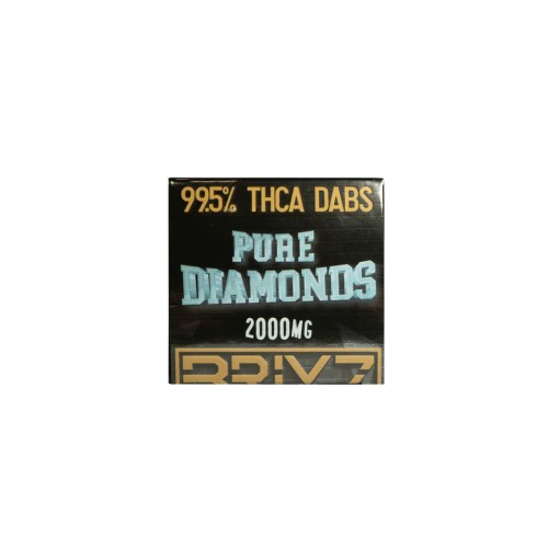 DAZED BRIXZ 2G 99.5% THC-A DAB - PURE DIAMONDS