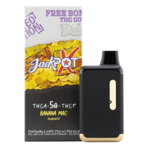 DAZED JACKPOTX 5G D8/THCA/THCP- BANANA MAC (H)