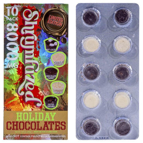 DAZED SHRUMFUZED 10PK 8000MG- HOLIDAY CHOCOLATES