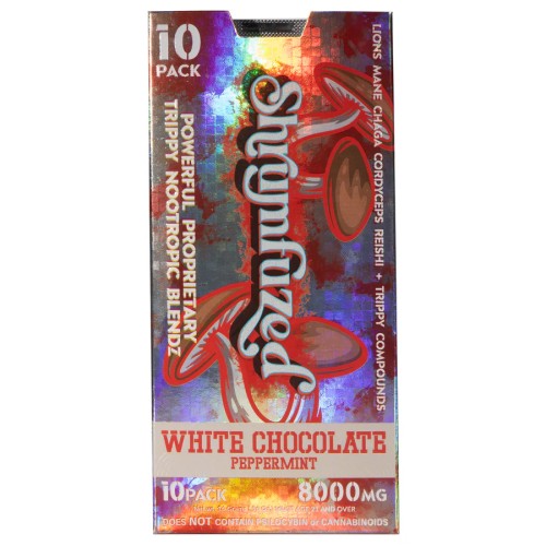 DAZED SHRUMFUZED 4PK 10CT 3200MG GUMMIES - WHITE CHOCOLATE