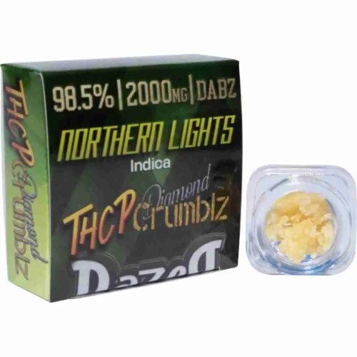 DAZED THCP DIAMOND CRUMBLZ 4PK 98.5% 2G DABZ- NORTHERN LIGHTS (I)