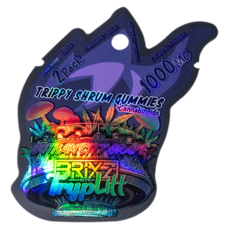 DAZED TRYPLITT 30PK/2PC 1G GUMMIES- GOTHAM CITY GRAPE