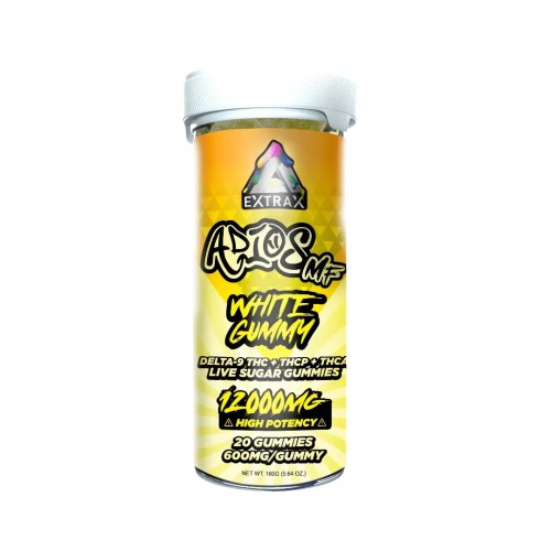 DELTA EXTRAX - 12G THC-A GUMMIES 6PK - WHITE GUMMY