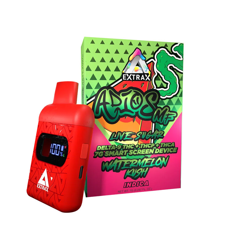 DELTA EXTRAX - 7G THC-A DISPOSABLE 6PACK - WATERMELON KUSH (I)