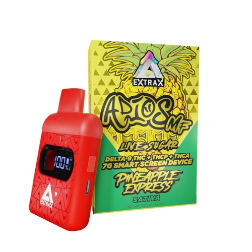 DELTA EXTRAX - 7G THC-A DISPOSABLE 6PACK - PINEAPPLE EXPRESS (S)
