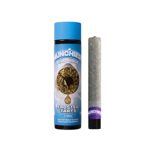 DELTA MUNCHIES 2G THC-A JELLY HOLES PREROLLS 10PK - FROSTED TARTS (H)