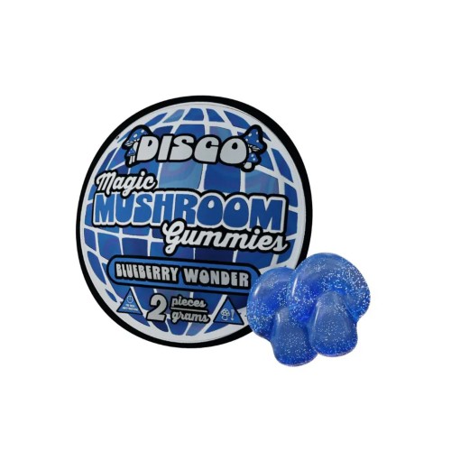 DISCO 8G MUSHROOM GUMMY 6PK- BLUEBERRY WONDER