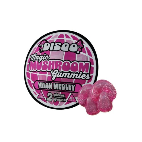 DISCO 8G MUSHROOM GUMMY 6PK- MELON MEDLEY