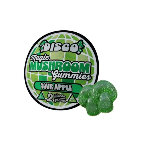 DISCO 8G MUSHROOM GUMMY 6PK- SOUR APPLE