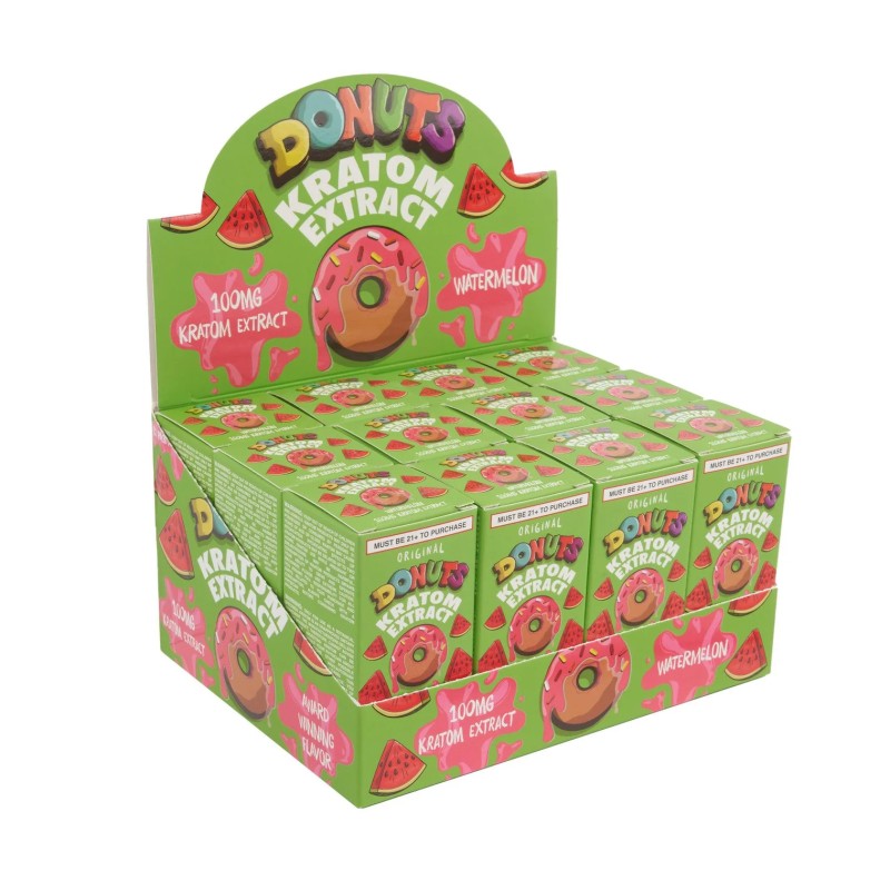 DONUTS KRATOM EXTRACT GOLD SHOT 250MG- WATERMELON