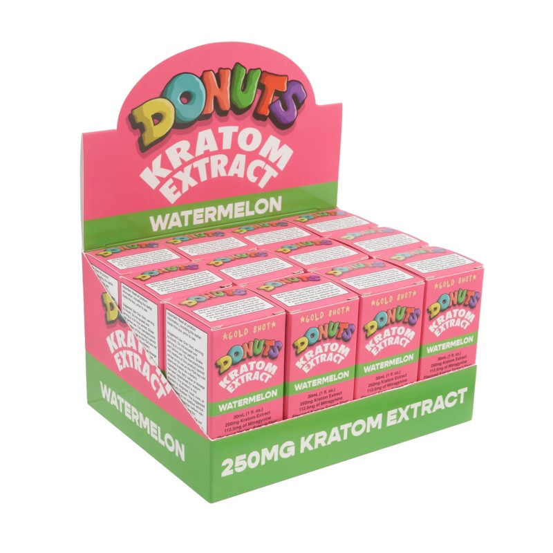 DONUTS KRATOM EXTRACT ORIGINAL 100MG- WATERMELON