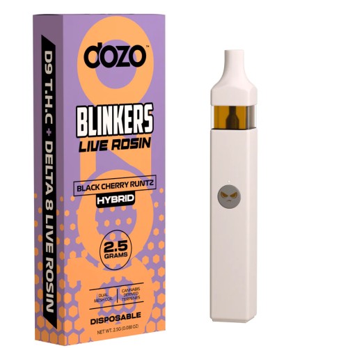 DOZO BLINKERS LIVE ROSIN 2.5G- BLACK CHERRY RUNTZ (H)