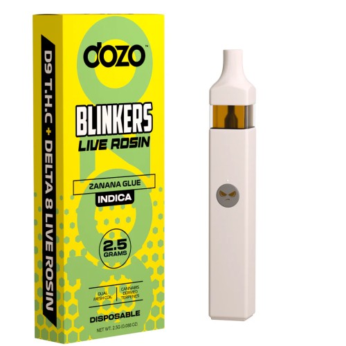 DOZO BLINKERS LIVE ROSIN 2.5G- ZANANA GLUE (I)