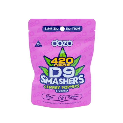 DOZO D9 SMASHERS GUMMIES 10000MG- CHERRY POPPERS (H)