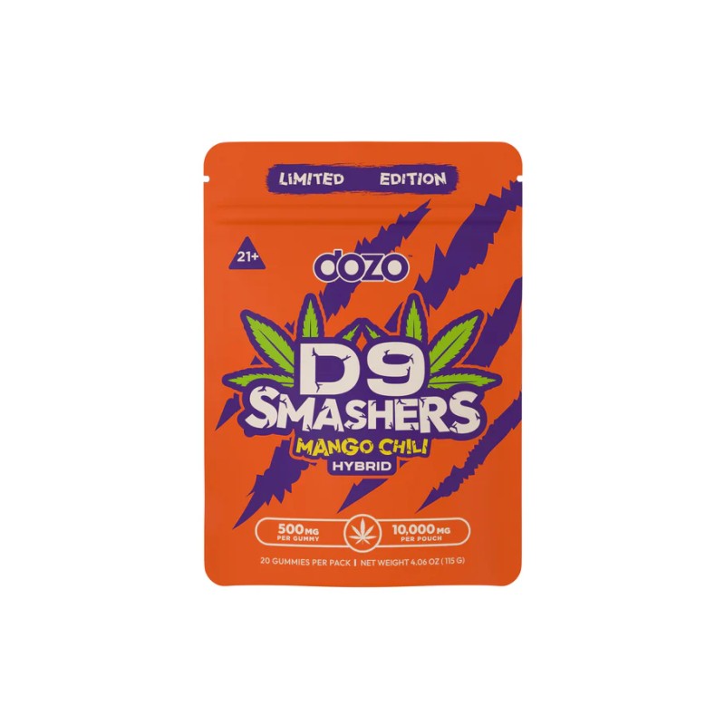 DOZO D9 SMASHERS GUMMIES 10000MG- MANGO CHILI (H)