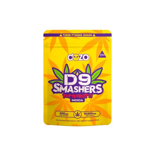 DOZO D9 SMASHERS GUMMIES 10000MG- TUTTI FRUTTI (I)