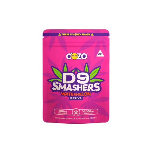 DOZO D9 SMASHERS GUMMIES 10000MG- WATERMELON (S)