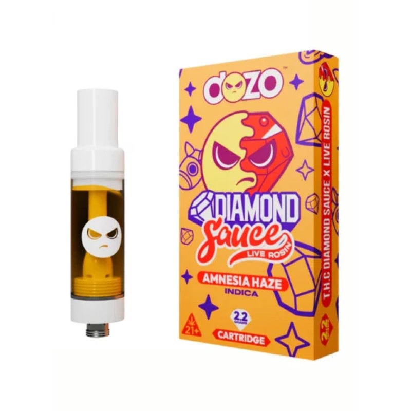 DOZO DIAMOND SAUCE 2.2G CART- AMNESIA HAZE (I)