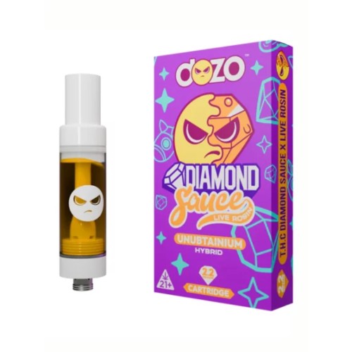 DOZO DIAMOND SAUCE 2.2G CART- UNUBTAINIUM (H)