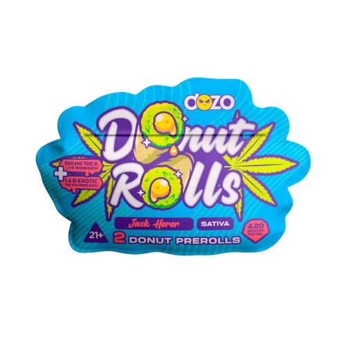 DOZO DONUT PREROLLS 5PC/BOX- JACK HERER (S)