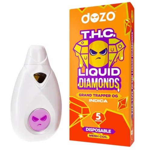 DOZO LIQUID DIAMONDS THC 5G- GRAND TRAPPER OG (I)