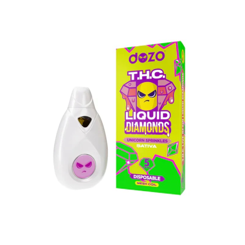 DOZO LIQUID DIAMONDS THC 5G- UNICORN SPRINKLES (S)