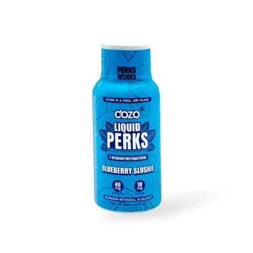 DOZO LIQUID PERKS 7 HYDROXY SHOTS- BLUEBERRY SLUSHIE