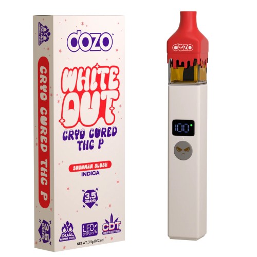 DOZO WHITE OUT CRYO CURED THCP 3.5G- SNOWMAN SLUSH (I)