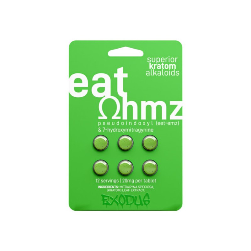 EAT OHMZ CONEZ 7 HYDROXY PSEUDOINDOXYL - PISTACHIO 4 SERVINGS 50MG
