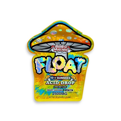 FLOAT MUSHROOM GUMMIES 10PK- ACID DROP